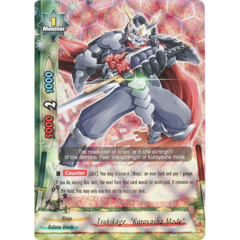 buddyfight-tcg-card-d-bt02-0012en-rr-tsukikage-kuroyasha-mode-roar-invincible-dragon