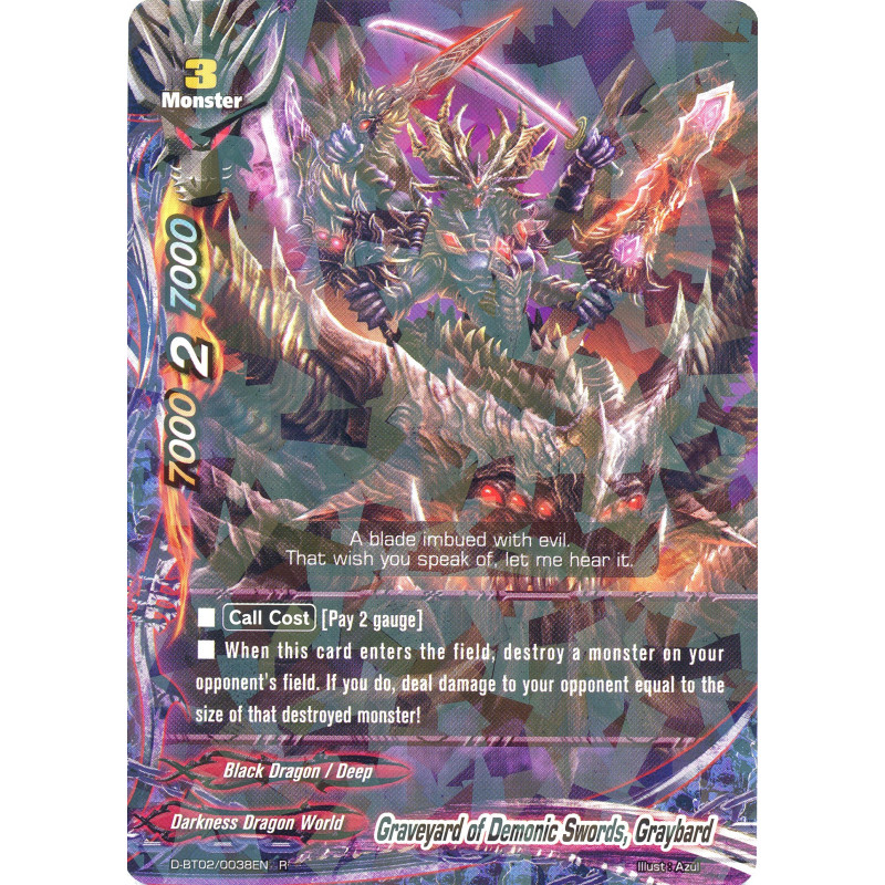 buddyfight-tcg-card-d-bt02-0038en-r-graveyard-of-demonic-swords-graybard-roar-invincible-dragon