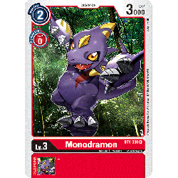 Digimon_TCG_BT1-009_Monodramon_Common_New_Evolution_Card_Game