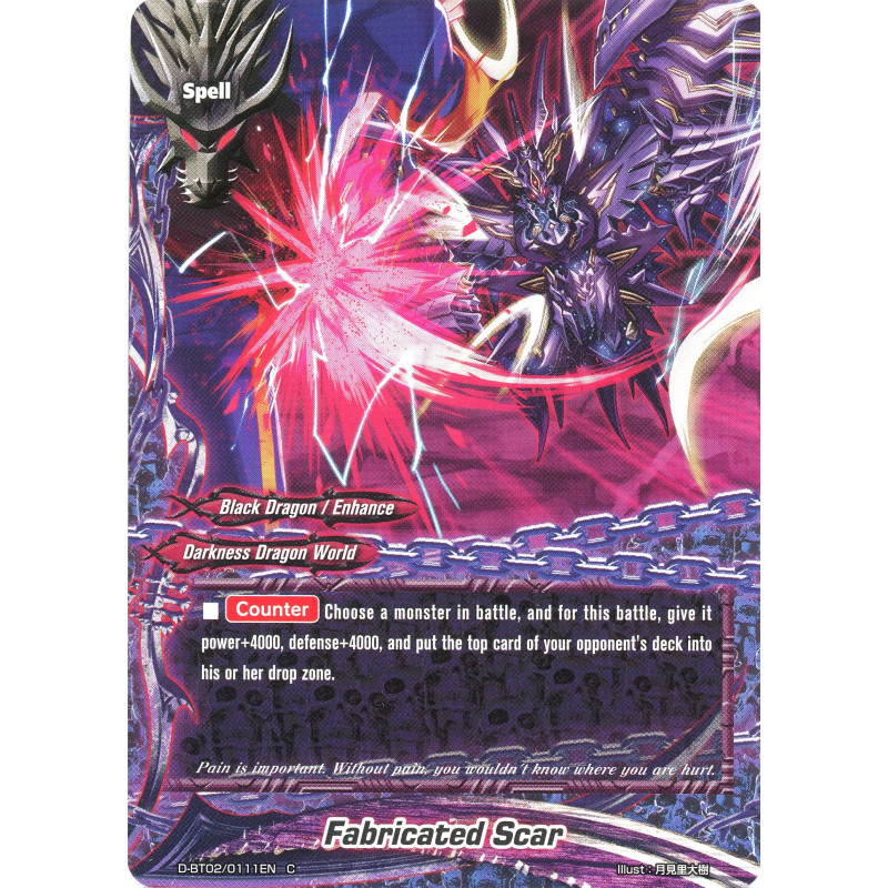 buddyfight-tcg-card-d-bt02-0111en-c-fabricated-scar-roar-invincible-dragon