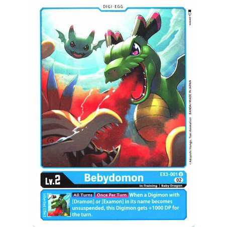 Digimon_TCG_EX3-001_Bebydomon_Uncommon_Draconic_Roar_Card_Game