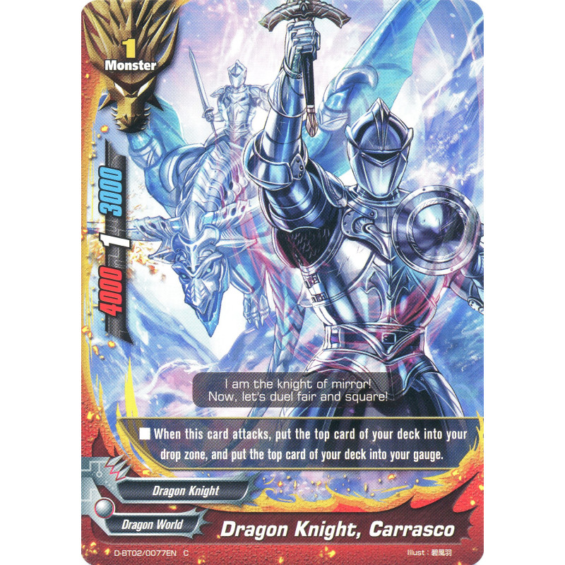 buddyfight-tcg-card-foil-d-bt02-0077en-foil-c-dragon-knight-carrasco-roar-invincible-dragon