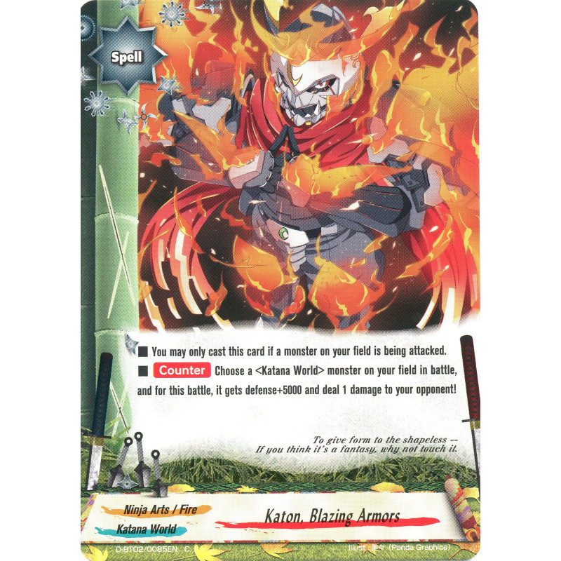 buddyfight-tcg-card-foil-d-bt02-0085en-foil-c-katon-blazing-armors-roar-invincible-dragon