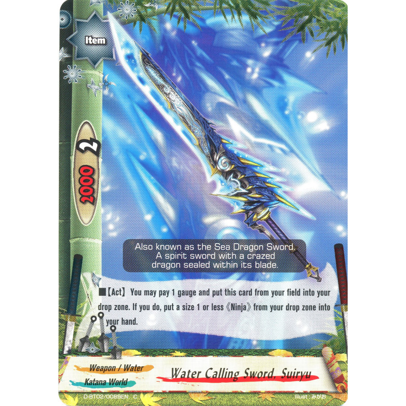 buddyfight-tcg-card-foil-d-bt02-0089en-foil-c-water-calling-sword-suiryu-roar-invincible-dragon