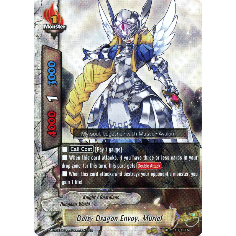 buddyfight-tcg-card-d-bt02a-eb03-0005en-rr-deity-dragon-envoy-muriel-four-dimensions