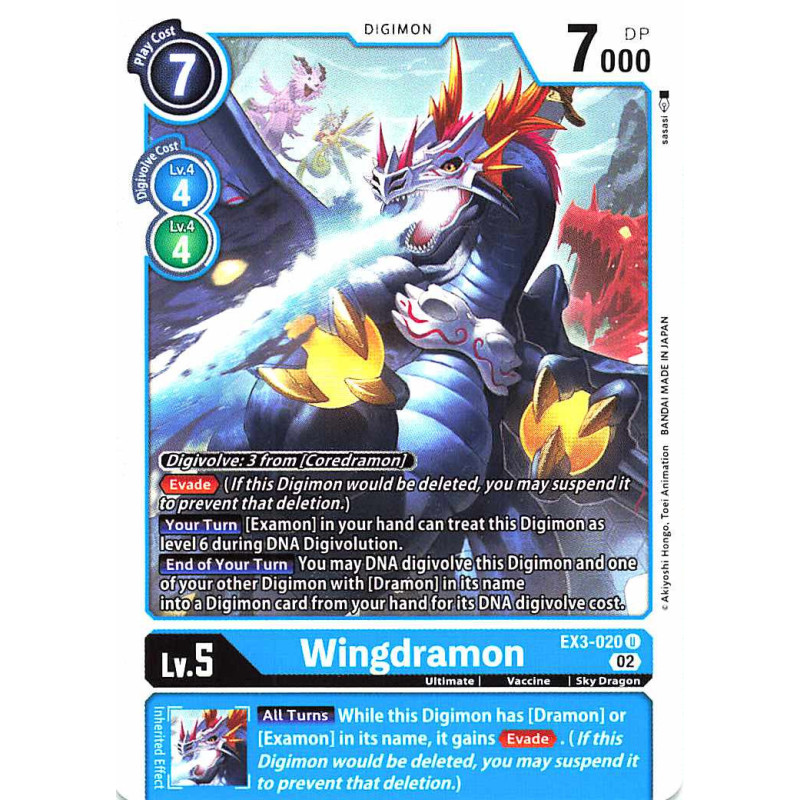 Digimon_TCG_EX3-020_Wingdramon_Uncommon_Draconic_Roar_Card_Game