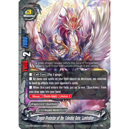 buddyfight-tcg-card-foil-d-bt02a-eb03-0015en-foil-r-dragon-protector-of-the-celestial-gate-luminalion-four-dimensions