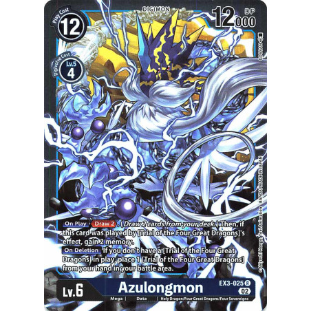 Digimon_TCG_EX3-025_Azulongmon_Rare_Draconic_Roar_Card_Game