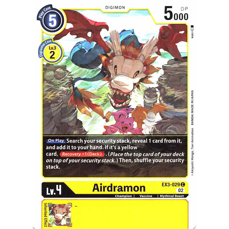Digimon_TCG_EX3-029_Airdramon_Common_Draconic_Roar_Card_Game