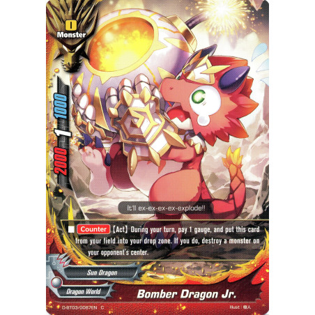 buddyfight-tcg-card-d-bt03-0087en-c-bomber-dragon-jr-annihilate