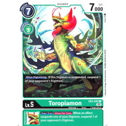 Digimon_TCG_EX3-042_Toropiamon_Common_Draconic_Roar_Card_Game