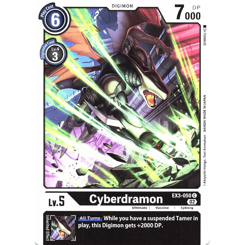Digimon_TCG_EX3-050_Cyberdramon_Common_Draconic_Roar_Card_Game
