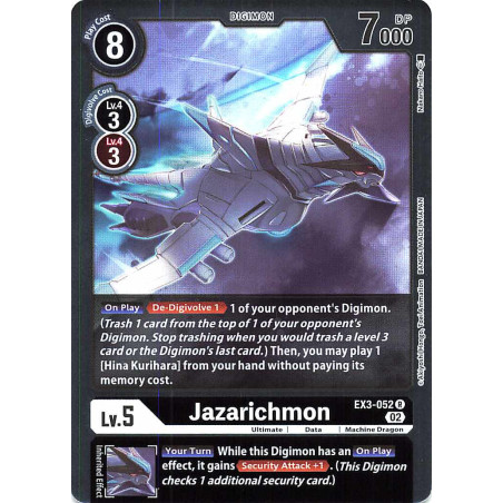 Digimon_TCG_EX3-052_Jazarichmon_Rare_Draconic_Roar_Card_Game