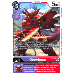 Digimon_TCG_EX3-057_Growlmon_Common_Draconic_Roar_Card_Game