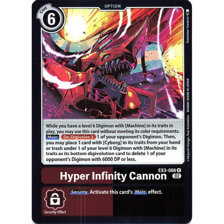 Digimon_TCG_EX3-066_Hyper_Infinity_Cannon_Rare_Draconic_Roar_Card_Game