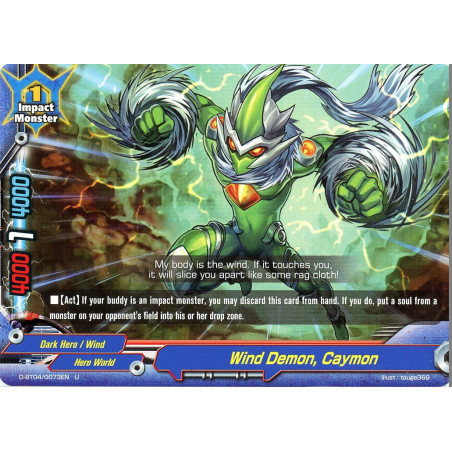 buddyfight-tcg-card-foil-d-bt04-0073en-foil-u-wind-demon-caymon-shine-super-sun-dragon