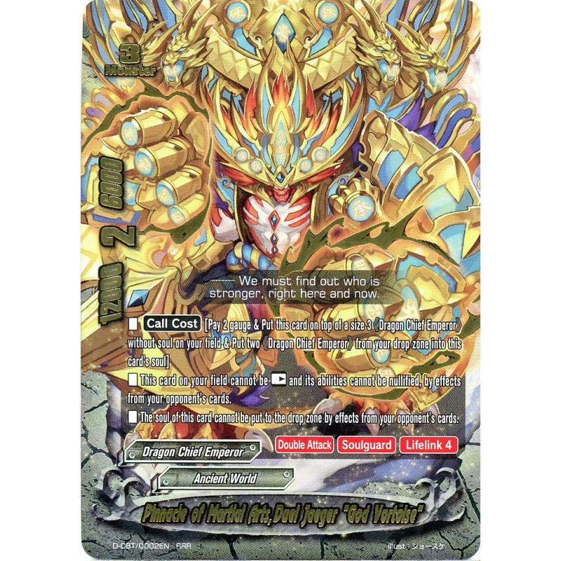 buddyfight-tcg-card-d-cbt-0002en-rrr-pinnacle-of-martial-arts-duel-jaeger-god-vortoise-dragon-fighters