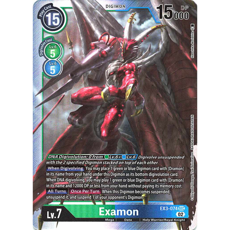 Digimon_TCG_EX3-074_Examon_Secret_Rare_Draconic_Roar_Card_Game