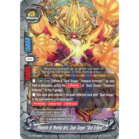 buddyfight-tcg-card-foil-d-cbt-0028en-foil-r-pinnacle-of-martial-arts-duel-sieger-god-eclipse-dragon-fighters
