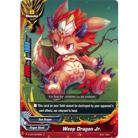 buddyfight-tcg-card-foil-d-cbt-0076en-foil-c-weep-dragon-jr-dragon-fighters