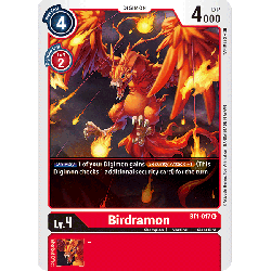Digimon_TCG_BT1-017_Birdramon_Uncommon_New_Evolution_Card_Game