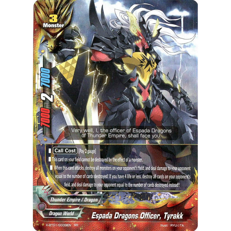 buddyfight-tcg-card-x-bt01-0009en-rr-espada-dragons-officer-tyakk-the-dark-lord-s-rebirth