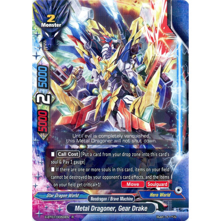buddyfight-tcg-card-x-bt01-0050en-r-metal-dragoner-gear-drake-the-dark-lord-s-rebirth