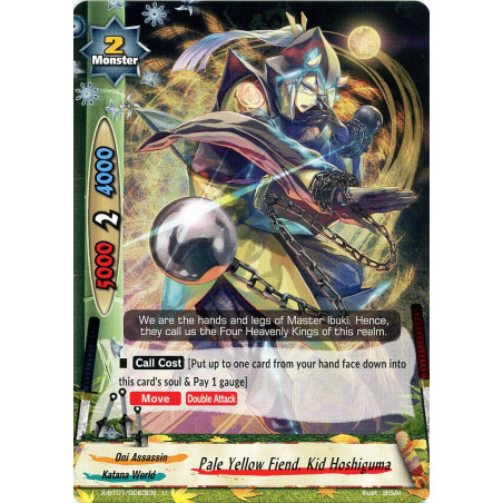 buddyfight-tcg-card-x-bt01-0063en-u-pale-yellow-fiend-kid-hoshiguma-the-dark-lord-s-rebirth