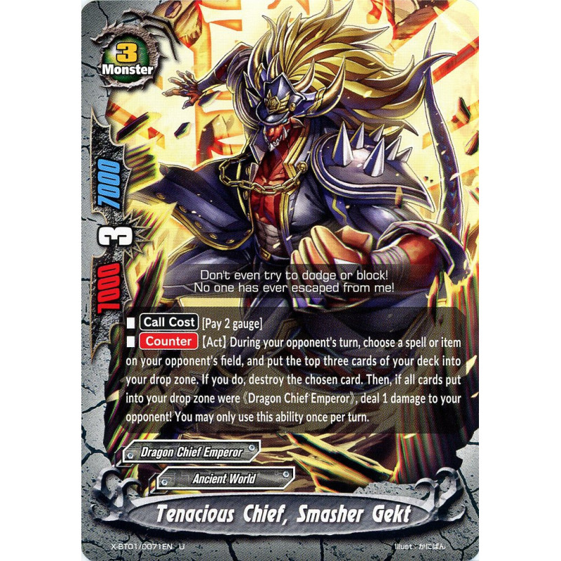 buddyfight-tcg-card-x-bt01-0071en-u-tenacious-chief-smasher-gekt-the-dark-lord-s-rebirth