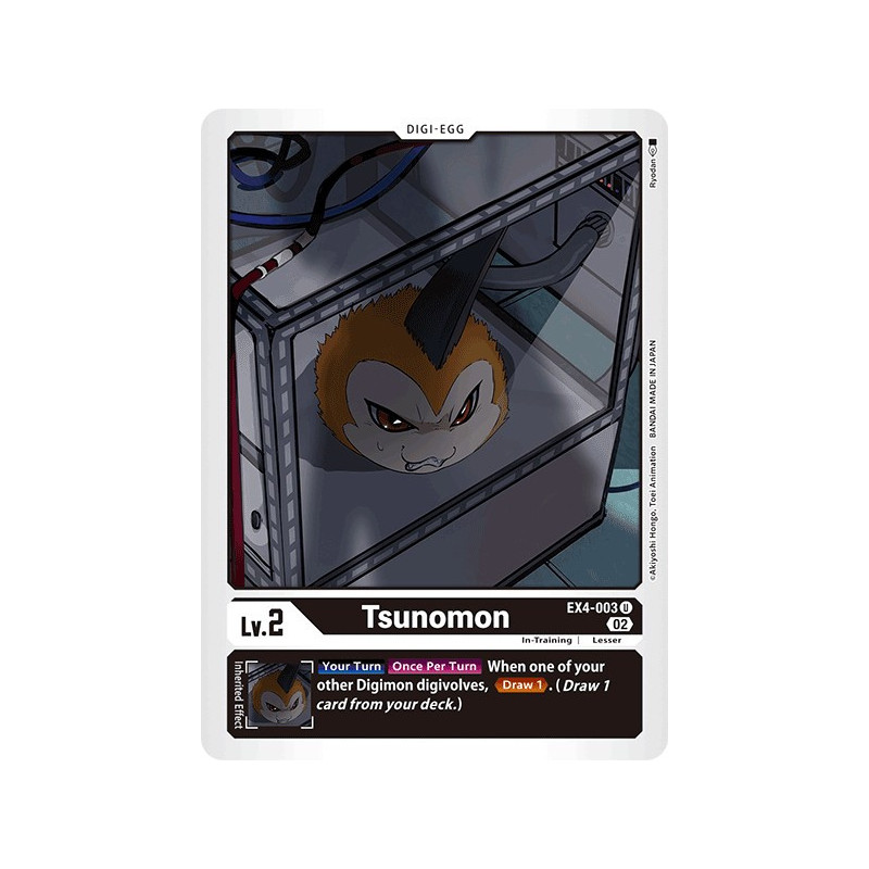 Digimon_TCG_EX4-003_Tsunomon_Uncommon_Alternative_Being_Card_Game