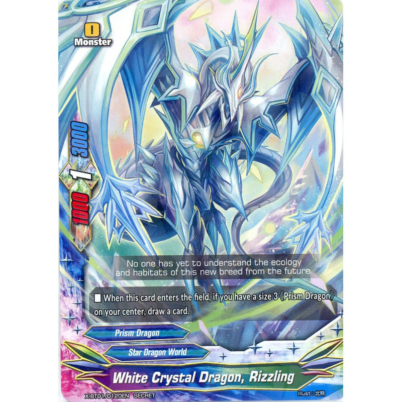 buddyfight-tcg-card-x-bt01-0120en-secret-white-crystal-dragon-riesling-the-dark-lord-s-rebirth
