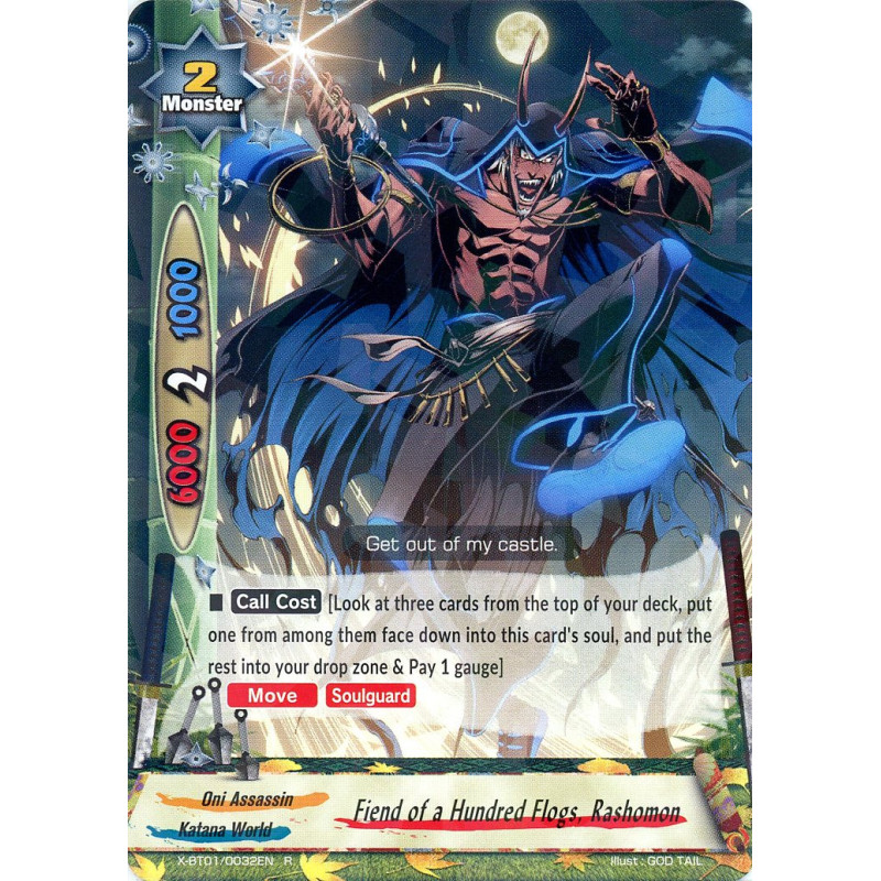 buddyfight-tcg-card-foil-x-bt01-0032en-foil-r-fiend-of-a-hundred-flogs-rashomon-the-dark-lord-s-rebirth