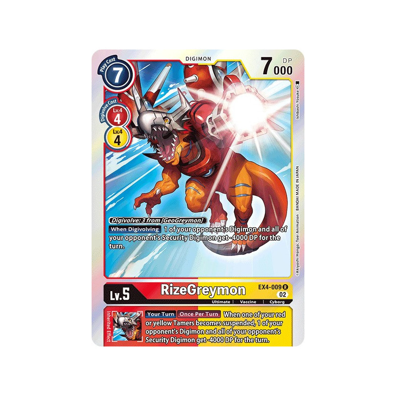 Digimon_TCG_EX4-009_RizeGreymon_Rare_Alternative_Being_Card_Game