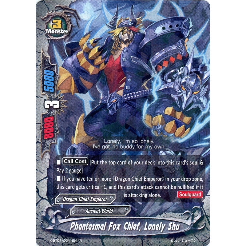 buddyfight-tcg-card-foil-x-bt01-0041en-foil-r-phantasmal-fox-chief-lonely-shu-the-dark-lord-s-rebirth