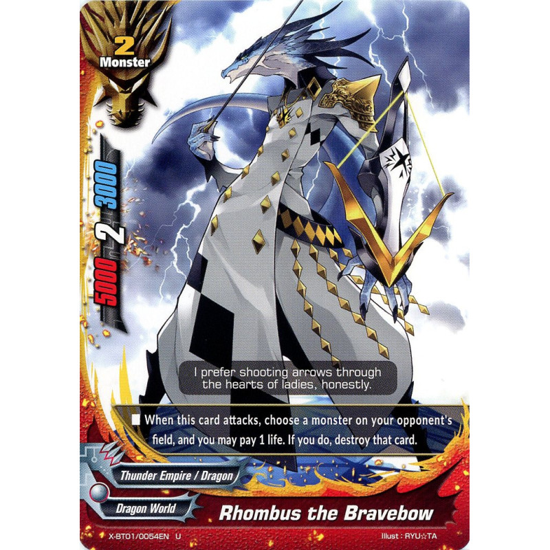 buddyfight-tcg-card-foil-x-bt01-0054en-foil-u-rhombus-the-bravebow-the-dark-lord-s-rebirth