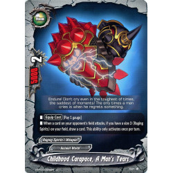 buddyfight-tcg-card-foil-x-bt01-0076en-foil-u-childhood-carapace-a-man-s-tears-the-dark-lord-s-rebirth