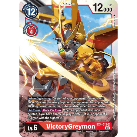 Digimon_TCG_EX4-012_VictoryGreymon_Super_Rare_Alternative_Being_Card_Game