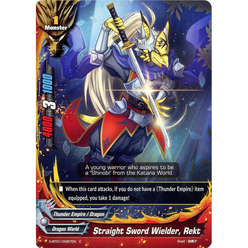 buddyfight-tcg-card-foil-x-bt01-0087en-foil-c-straight-sword-wielder-rekt-the-dark-lord-s-rebirth