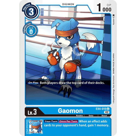 Digimon_TCG_EX4-015_Gaomon_Uncommon_Alternative_Being_Card_Game