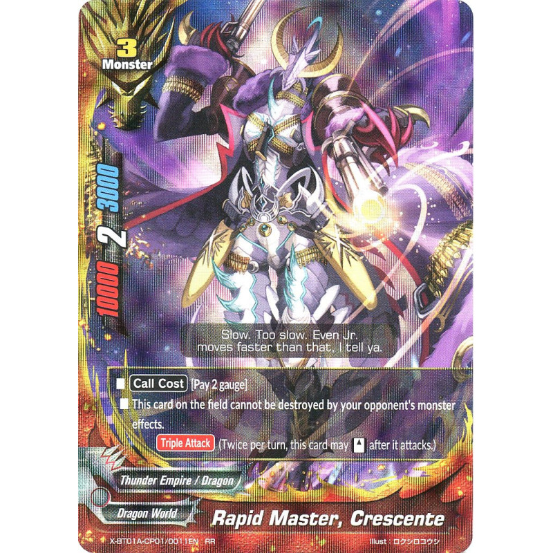 buddyfight-tcg-card-x-bt01a-cp01-0011en-rr-rapid-master-crescente-crossing-generations