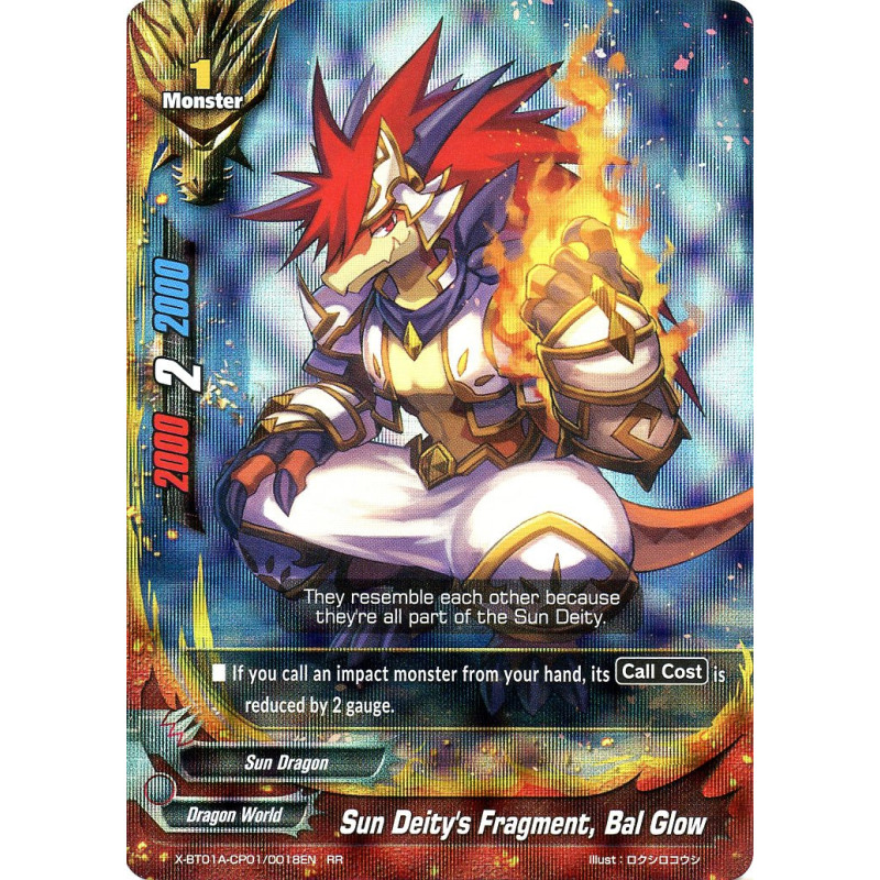 buddyfight-tcg-card-x-bt01a-cp01-0018en-rr-sun-deity-s-fragment-bal-glow-crossing-generations