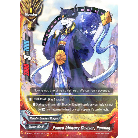 buddyfight-tcg-card-x-bt01a-cp01-0031en-r-famed-military-deviser-fanning-crossing-generations