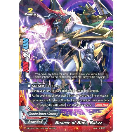buddyfight-tcg-card-x-bt01a-cp01-0071en-secret-rare-bearer-of-sins-batzz-crossing-generations