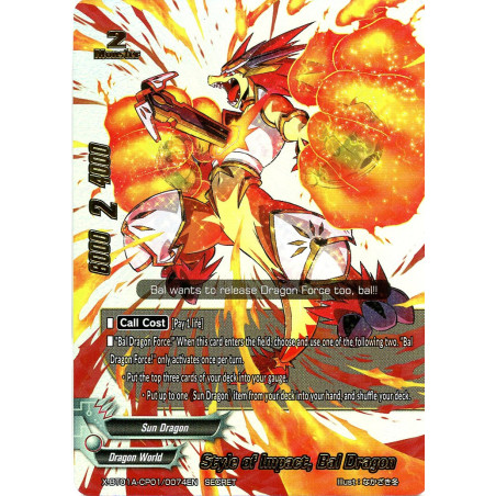 buddyfight-tcg-card-foil-x-bt01a-cp01-0074en-secret-foil-style-of-impact-bal-dragon-crossing-generations