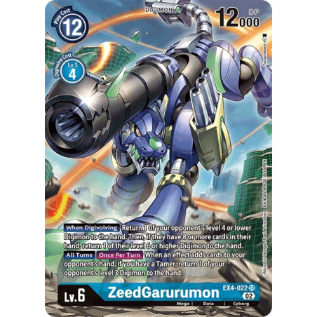 Digimon_TCG_EX4-022_AA_ZeedGarurumon_Alternative_Art_Alternative_Being_Card_Game