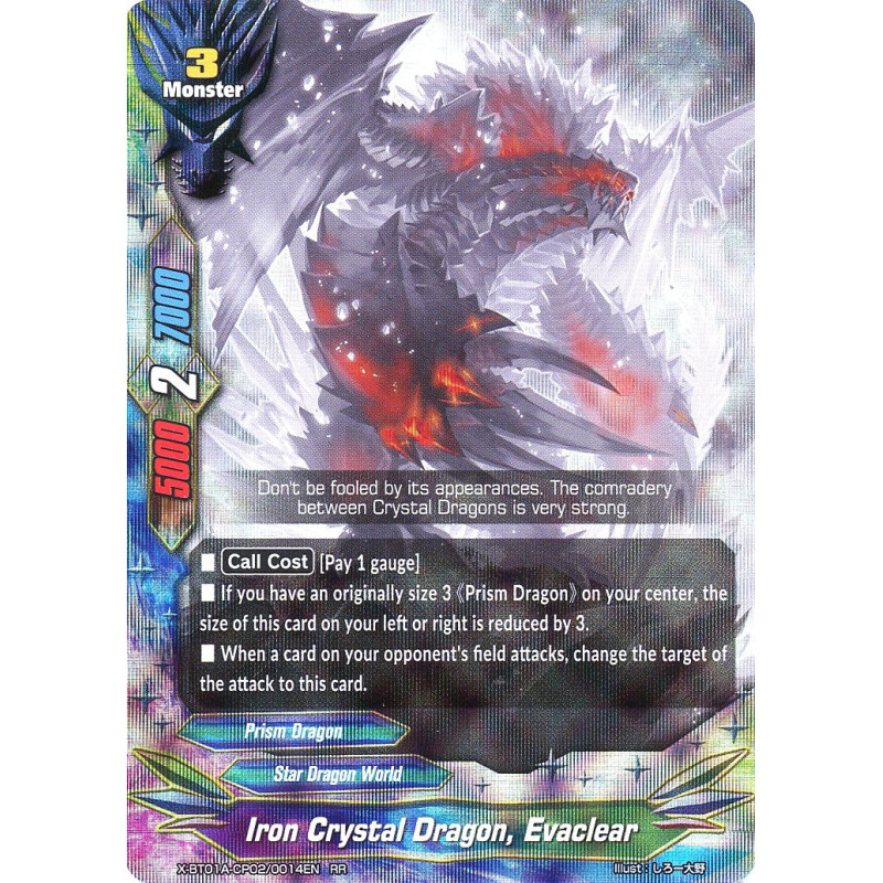buddyfight-tcg-card-x-bt01a-cp02-0014en-rr-iron-crystal-dragon-evaclear-crossing-generations