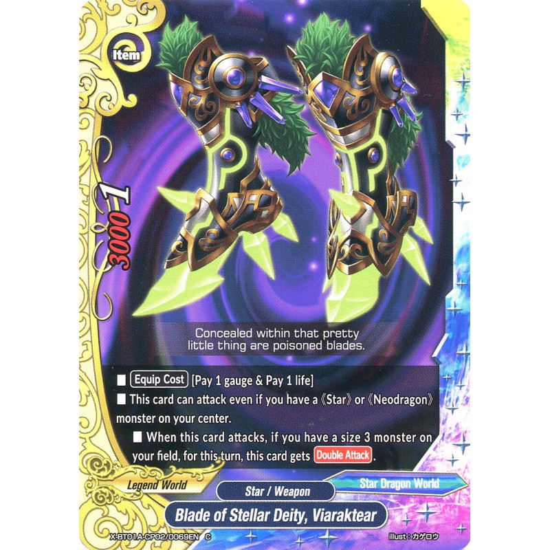 buddyfight-tcg-card-x-bt01a-cp02-0069en-c-blade-of-stellar-deity-viaraktear-crossing-generations