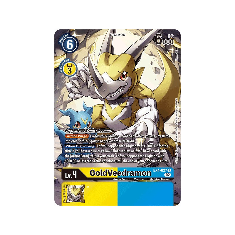 Digimon_TCG_EX4-027_AA_GoldVeedramon_Alternative_Art_Alternative_Being_Card_Game
