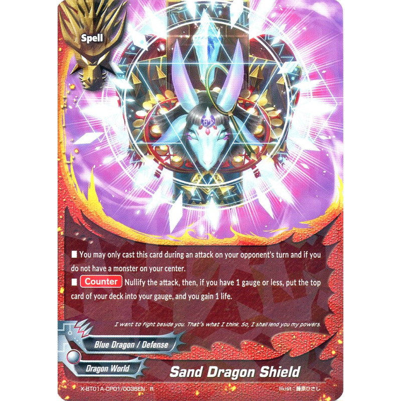 buddyfight-tcg-card-foil-x-bt01a-cp01-0036en-foil-r-sand-dragon-shield-crossing-generations