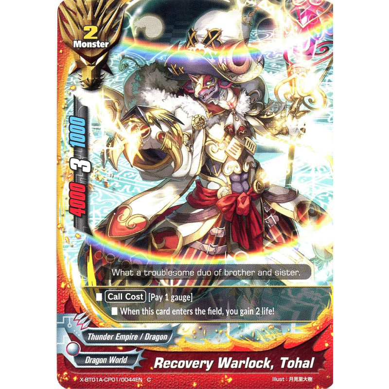 buddyfight-tcg-card-foil-x-bt01a-cp01-0044en-foil-c-recovery-warlock-tohal-crossing-generations